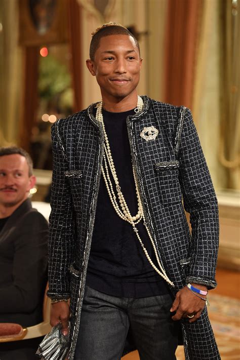 Pharrell Williams with Chanel